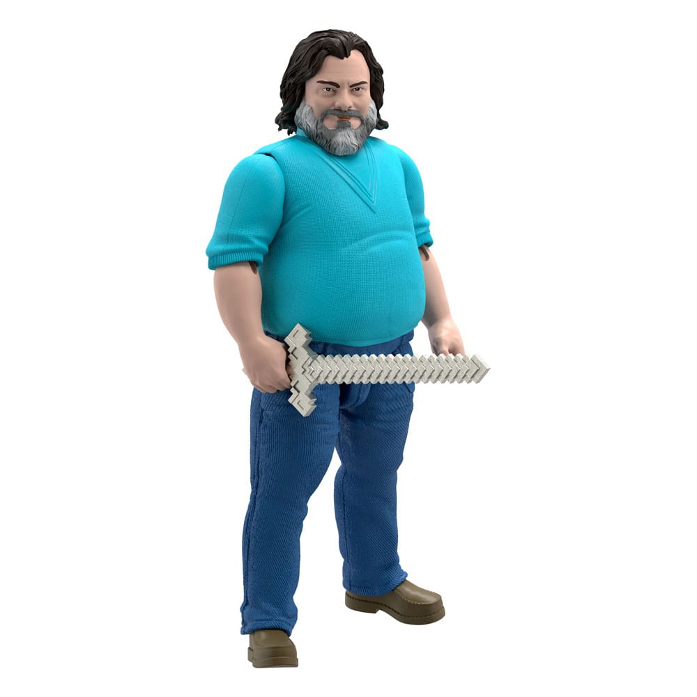 A Minecraft Movie Action Figure Large Steve Mattel