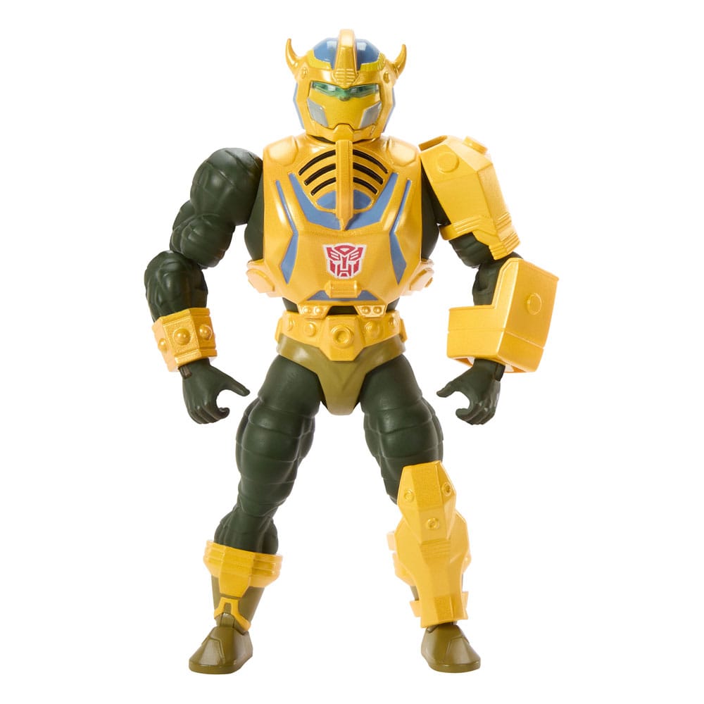 Masters of the Universe x Transformers Action Figure Bumblebee Armor Man At Arms heo European Exclusive Mattel
