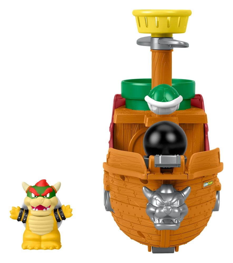 My Mario Little People Playset Bowser's Airship Mattel