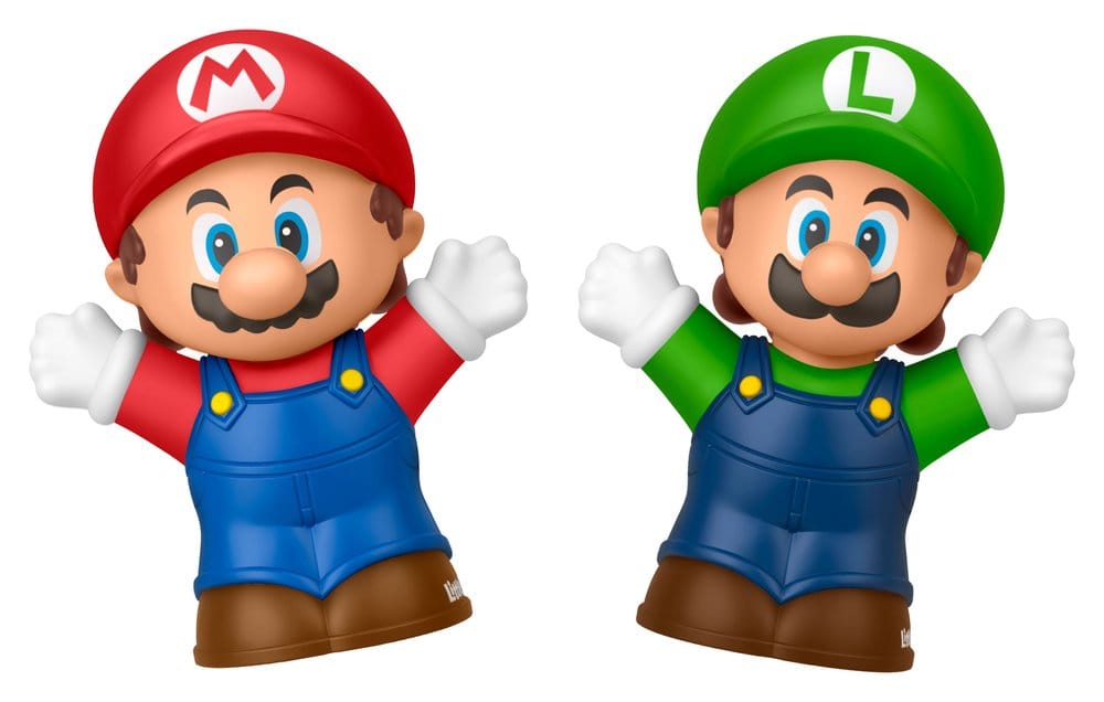 My Mario Little People Collector Mini Figure 6 Pack Mattel