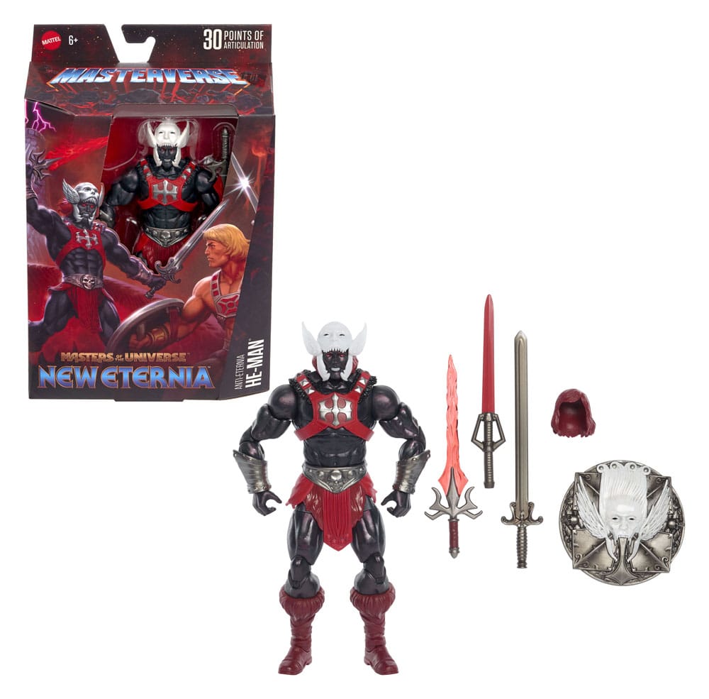 Masters of the Universe New Eternia Masterverse Action Figure Anti Eternia He-Man Mattel
