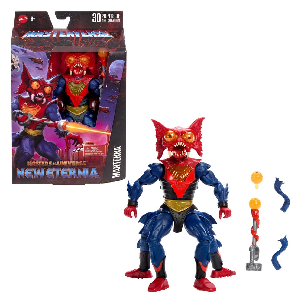 Masters of the Universe New Eternia Masterverse Action Figure Mantenna Mattel