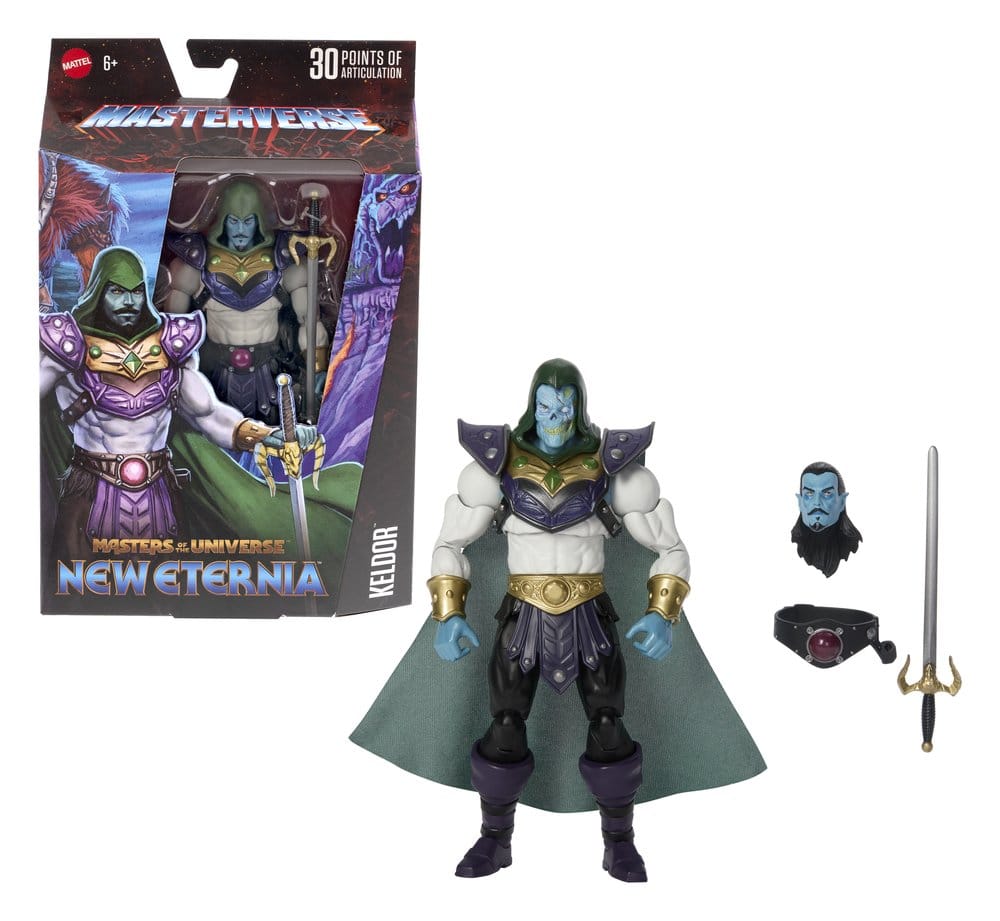 Masters of the Universe Masterverse Action Figure New Eternia Keldor Mattel