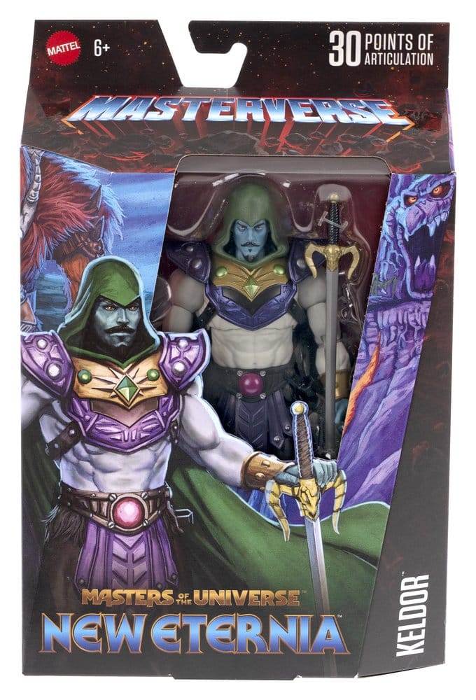 Masters of the Universe Masterverse Action Figure New Eternia Keldor Mattel