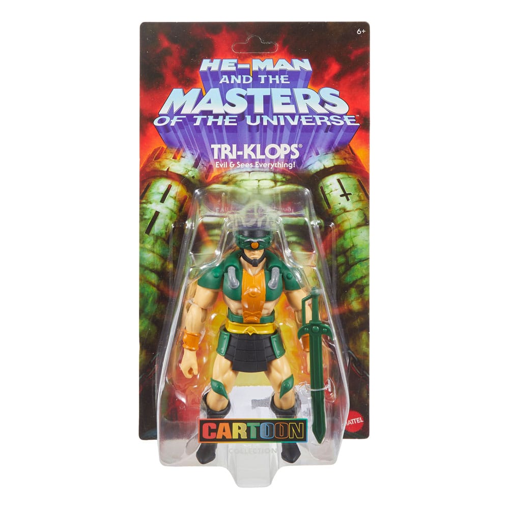 Masters of the Universe Origins Action Figure Cartoon Collection Tri Klops Mattel