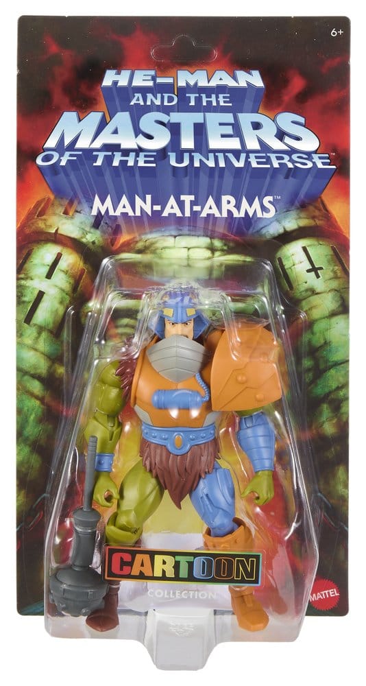 Masters of the Universe Origins Action Figure Cartoon Collection Man At Arms Mattel