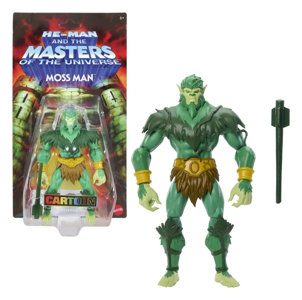Masters of the Universe Origins Action Figure Cartoon Collection Moss Man Mattel