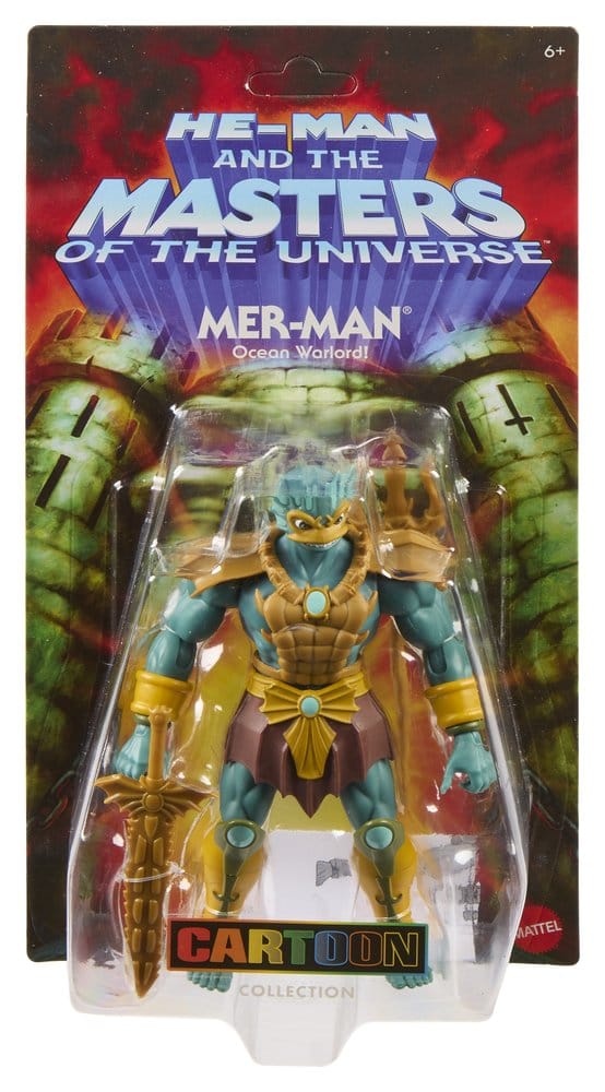 Masters of the Universe Origins Action Figure Cartoon Collection Mer Man Mattel