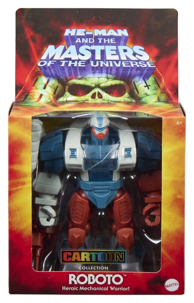 Masters of the Universe Origins Deluxe Action Figure Cartoon Collection Roboto Mattel