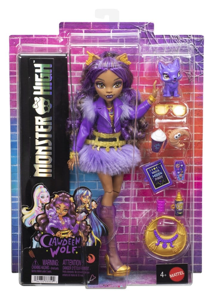 Monster High Doll Clawdeen Wolf Mattel