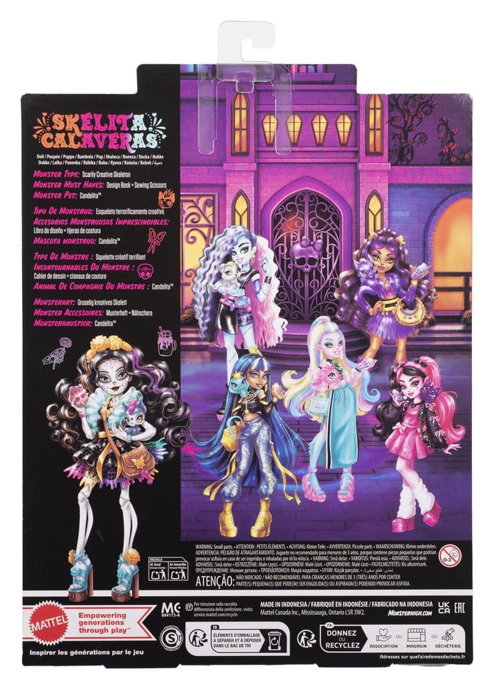 Monster High Doll Skelita Calaveras Mattel