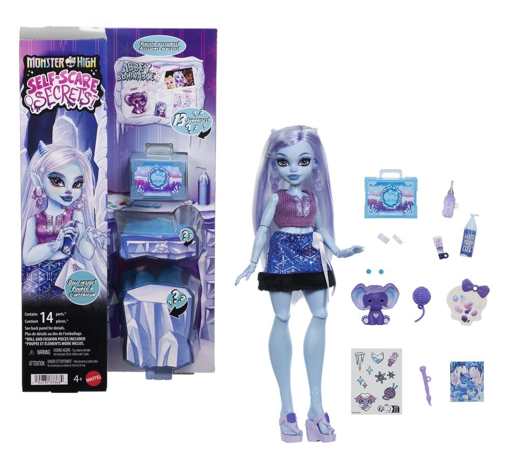 Monster High Self Scare Secrets Doll Abbey Bominable Mattel