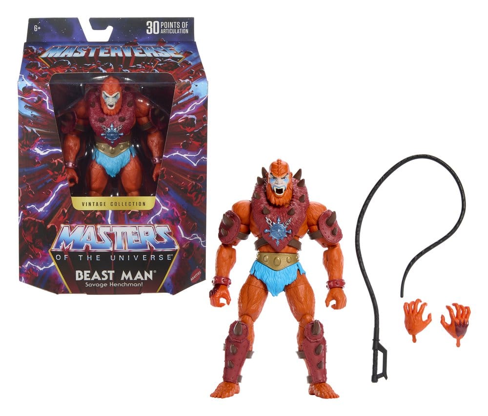 Masters of the Universe Masterverse Action Figure Vintage Collection Beast Man Mattel