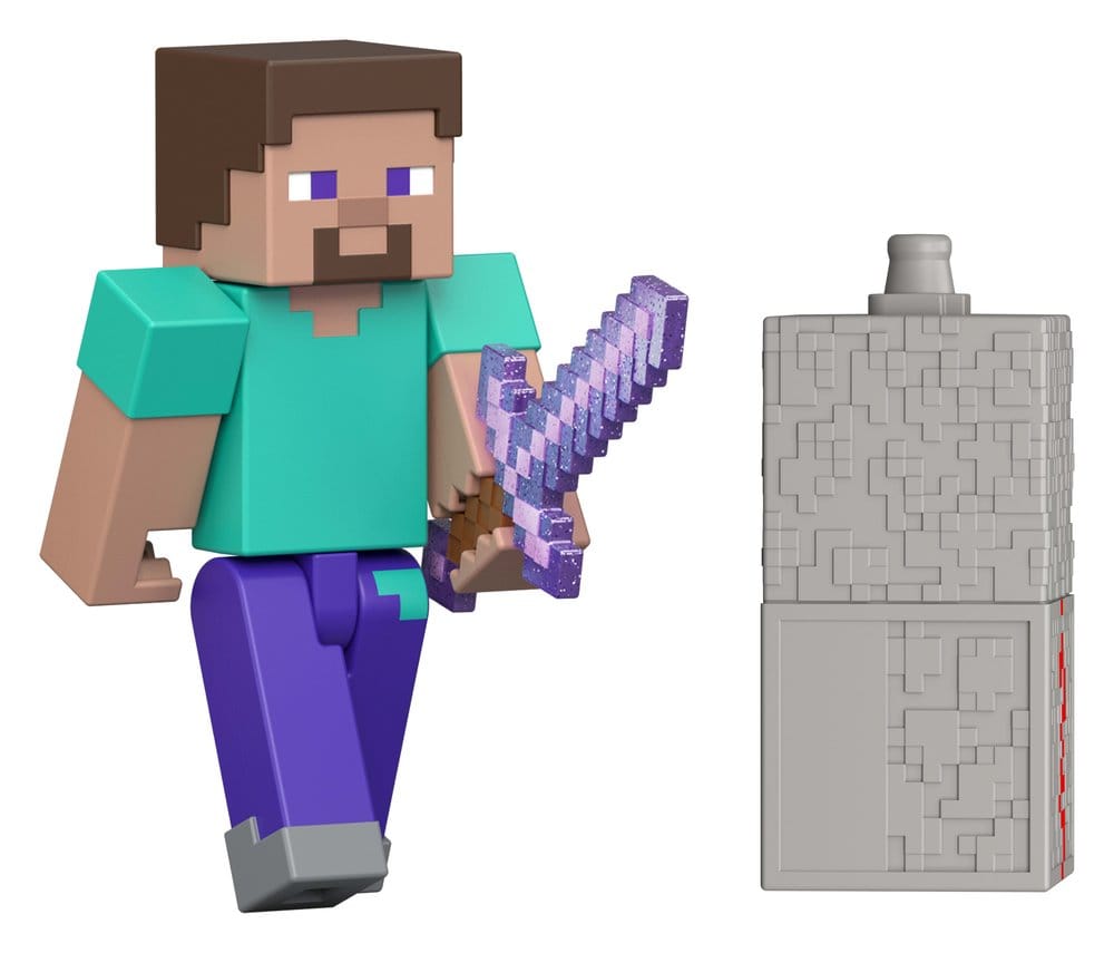 Minecraft Action Figure Steve Mattel