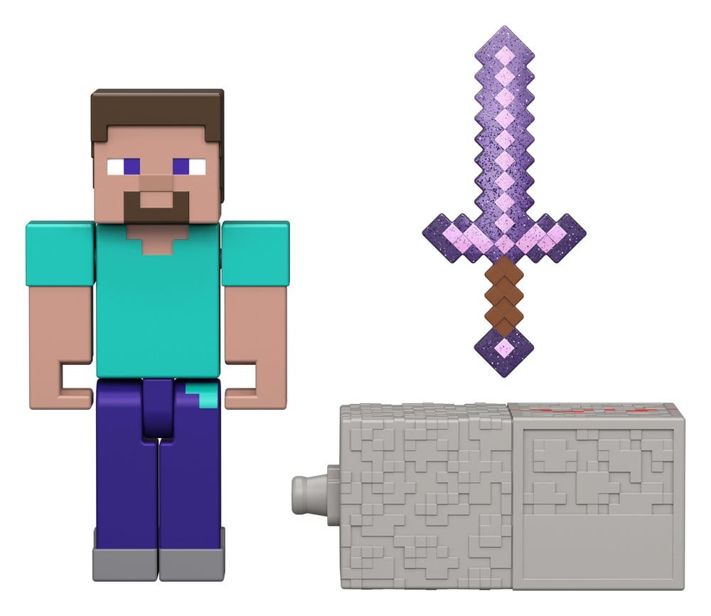 Minecraft Action Figure Steve Mattel