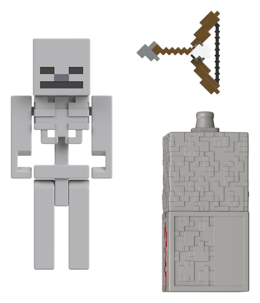 Minecraft Action Figure Skeleton Mattel