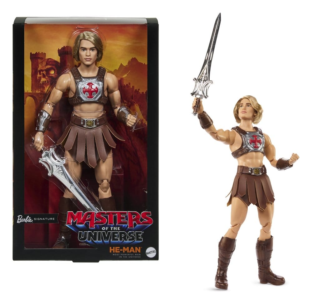 Masters of the Universe Movie 2026 Barbie Signature Doll He-Man Mattel