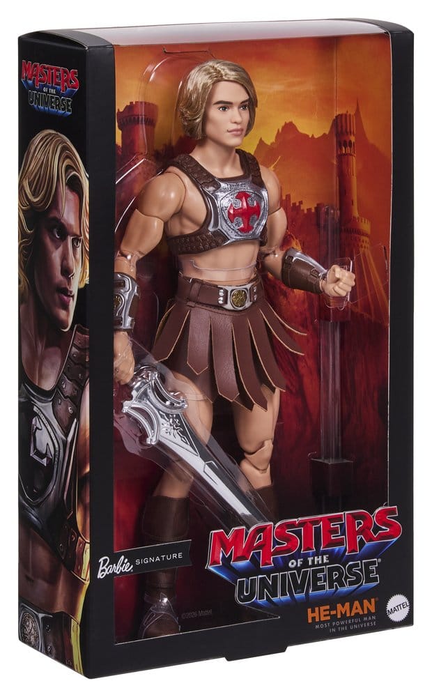 Masters of the Universe Movie 2026 Barbie Signature Doll He-Man Mattel