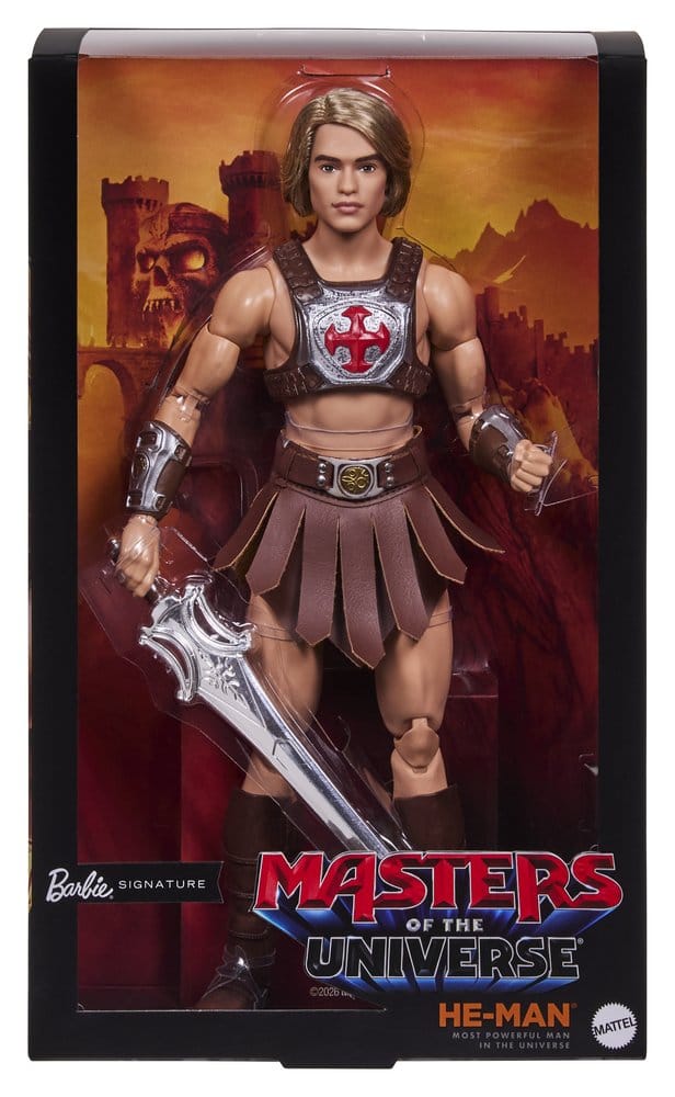 Masters of the Universe Movie 2026 Barbie Signature Doll He-Man Mattel