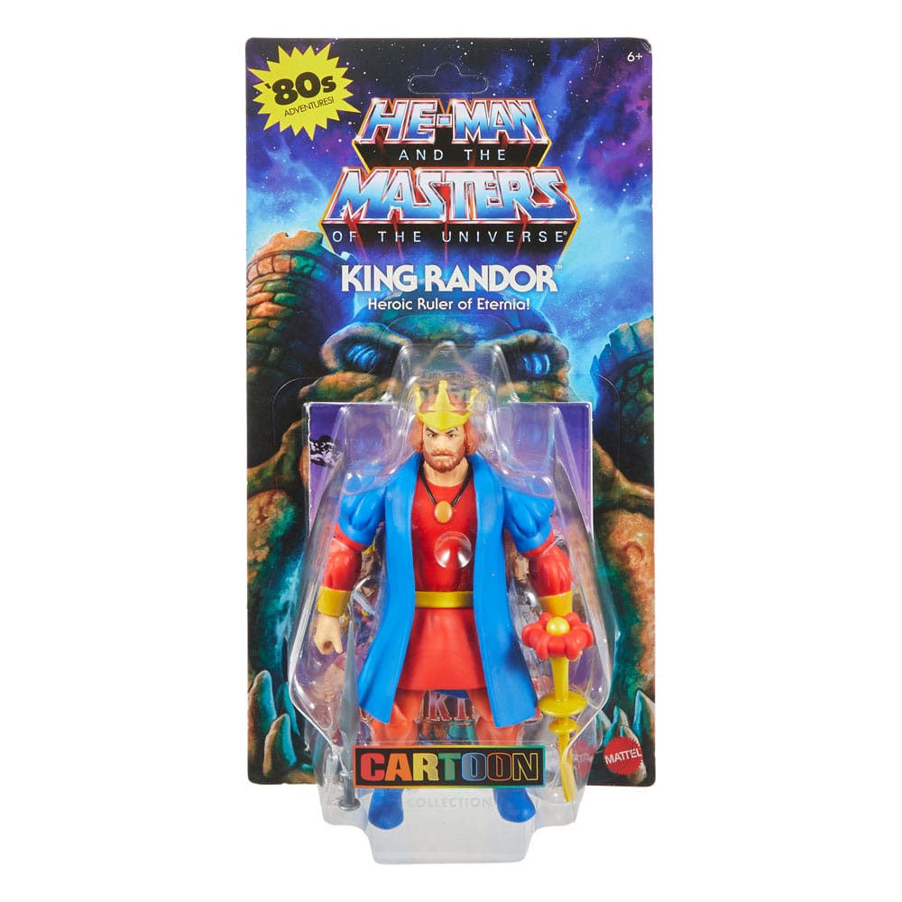 Masters of the Universe Origins Action Figure Cartoon Collection King Randor Mattel