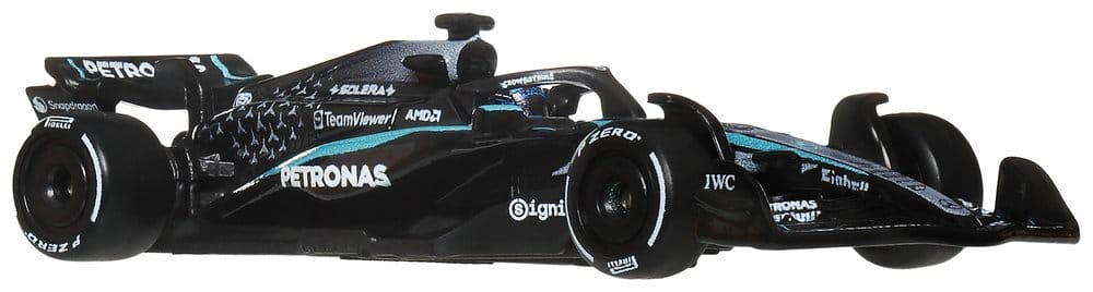 Formula 1 Hot Wheels Premium Die Cast Vehicle 1 64 Team Mercedes Benz Driver 1 Mattel