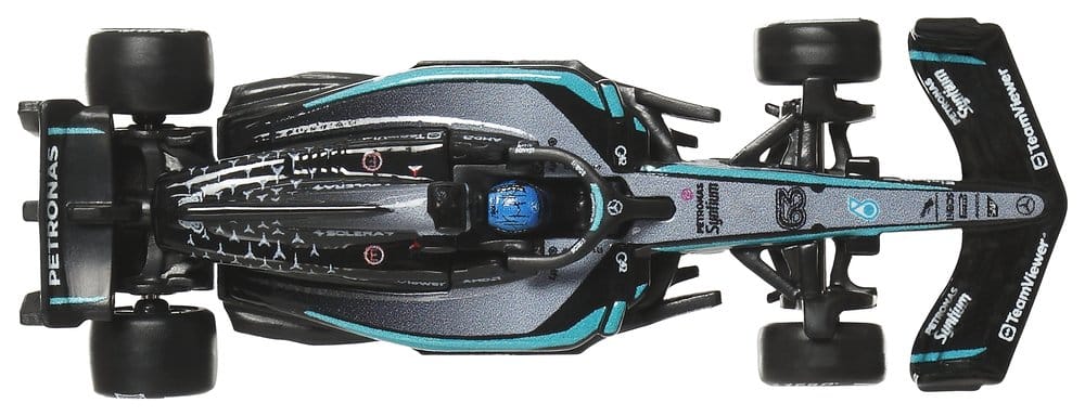 Formula 1 Hot Wheels Premium Die Cast Vehicle 1 64 Team Mercedes Benz Driver 1 Mattel