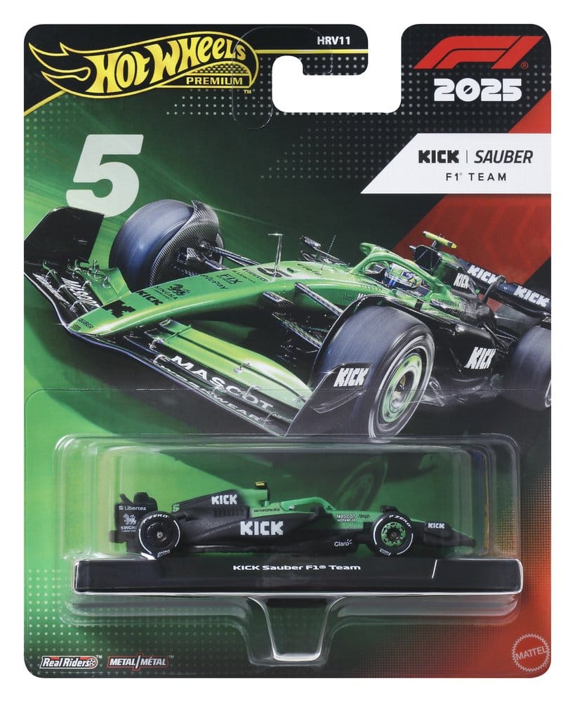 Formula 1 Hot Wheels Premium Die Cast Vehicle 1 64 Team Sauber Driver 2 Mattel