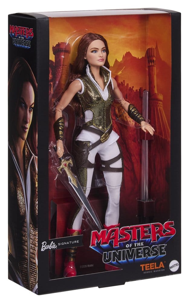 Masters of the Universe Movie 2026 Barbie Signature Doll Teela Mattel