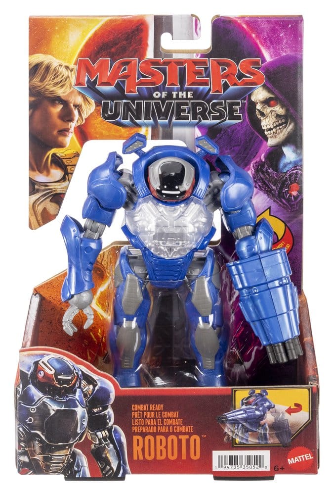 Masters of the Universe 2026 Movie Feature Action Figure Combat Ready Roboto Mattel