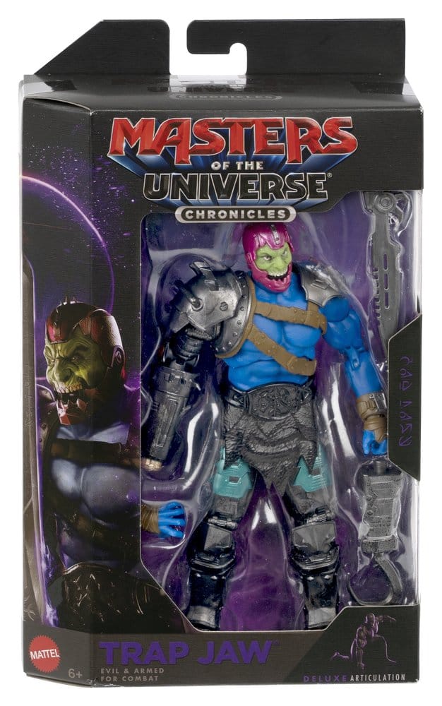 Masters of the Universe 2026 Movie Chronicles Action Figure Trap Jaw Mattel