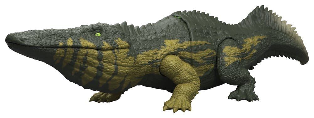 Jurassic World Survival Action Figure Wild Roar Stomatosuchus Mattel