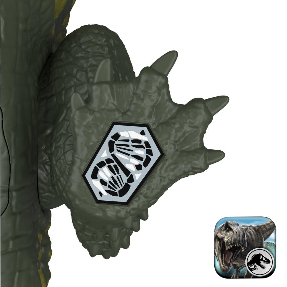 Jurassic World Survival Action Figure Wild Roar Stomatosuchus Mattel