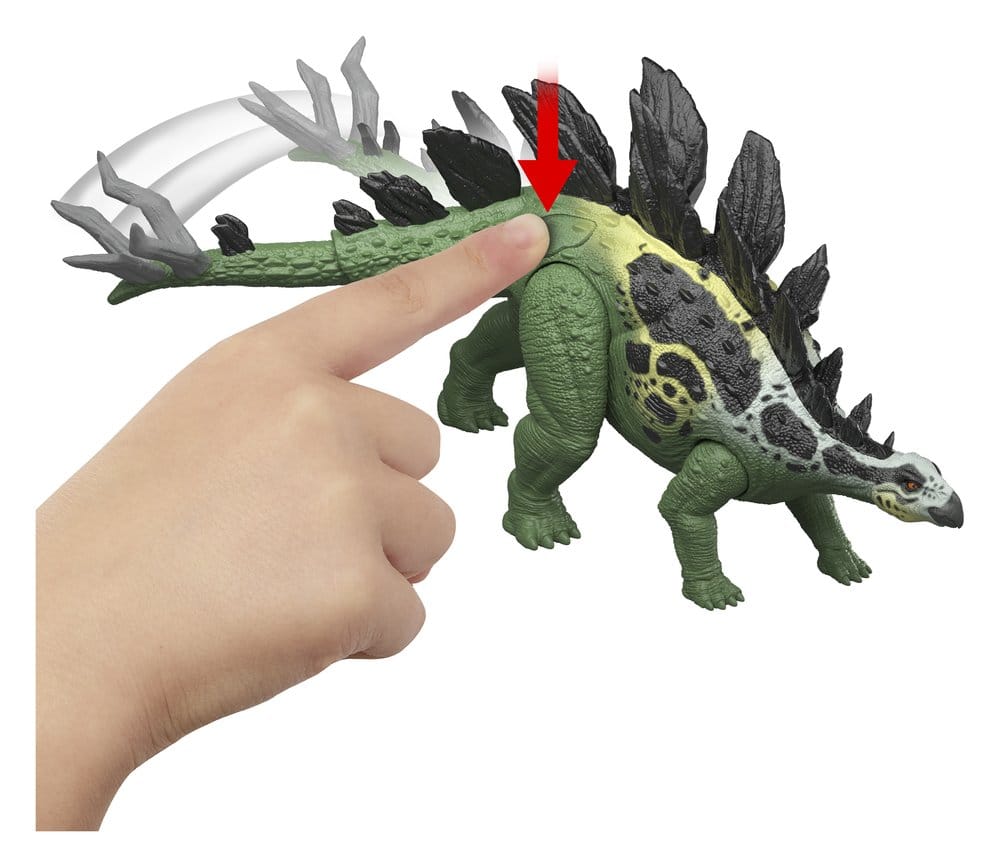 Jurassic World Survival Action Figure Gigantic Thrashers Stegosaurus Mattel