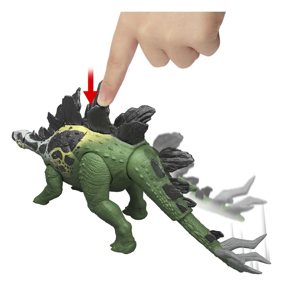 Jurassic World Survival Action Figure Gigantic Thrashers Stegosaurus Mattel