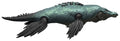 Jurassic World Survival Action Figure Gigantic Thrashers Liopleurodon Mattel