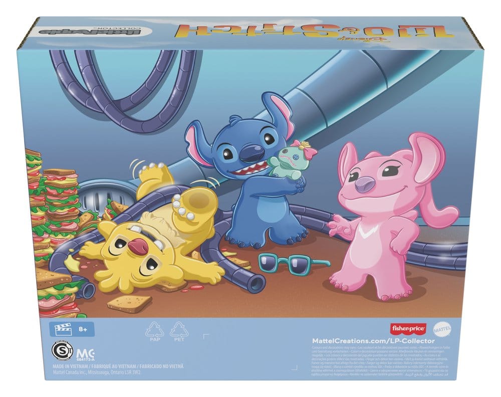 Lilo & Stitch Little People Collector Mini Figure 3 Pack Stitch & The Cousins Mattel