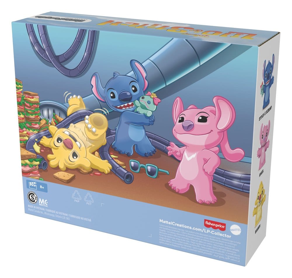 Lilo & Stitch Little People Collector Mini Figure 3 Pack Stitch & The Cousins Mattel