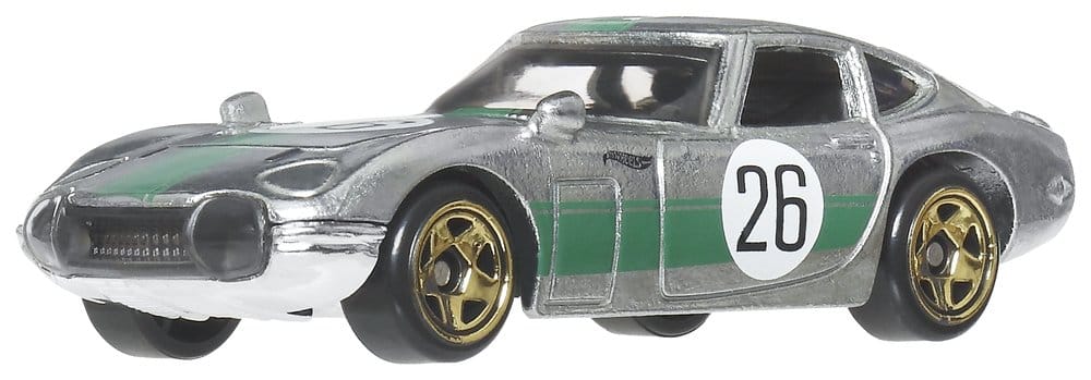 Hot Wheels Silver Series Die Cast Vehicle 6 Pack 1/64 ZAMAC Mattel