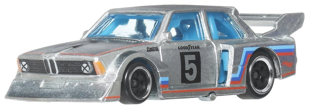 Hot Wheels Silver Series Die Cast Vehicle 6 Pack 1/64 ZAMAC Mattel