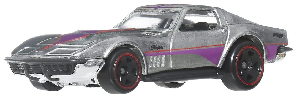 Hot Wheels Silver Series Die Cast Vehicle 6 Pack 1/64 ZAMAC Mattel
