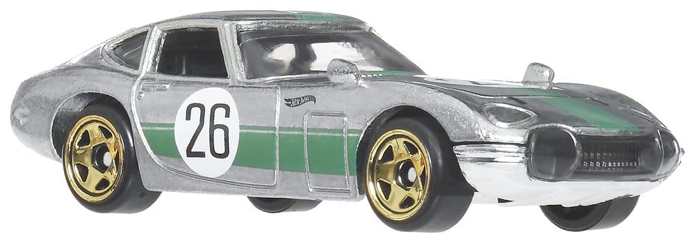 Hot Wheels Silver Series Die Cast Vehicle 6 Pack 1/64 ZAMAC Mattel