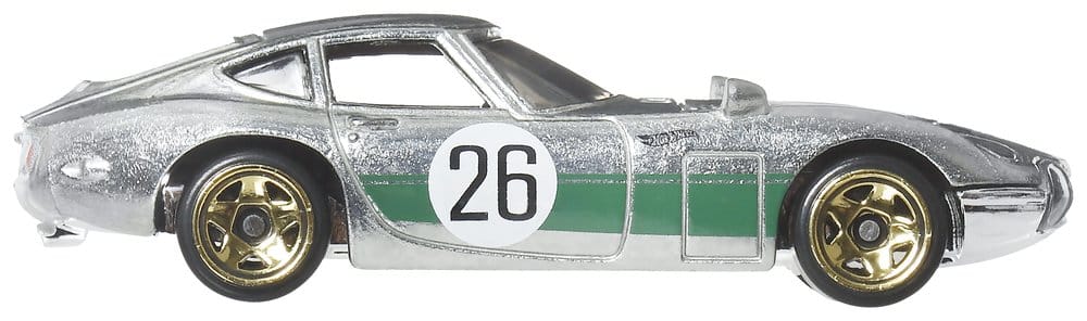 Hot Wheels Silver Series Die Cast Vehicle 6 Pack 1/64 ZAMAC Mattel