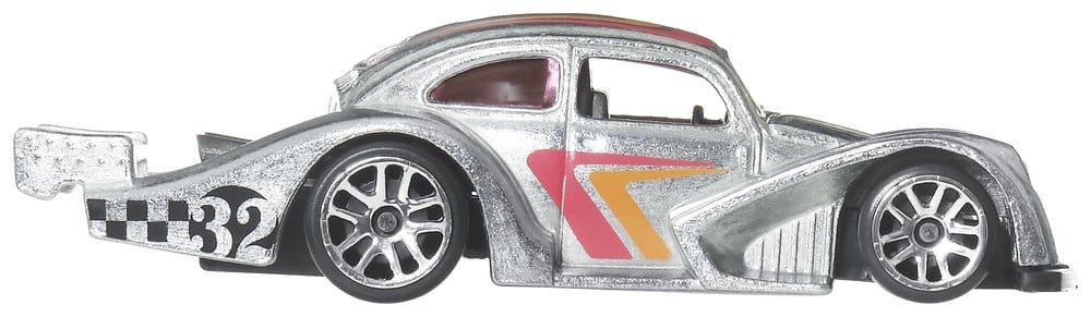 Hot Wheels Silver Series Die Cast Vehicle 6 Pack 1/64 ZAMAC Mattel