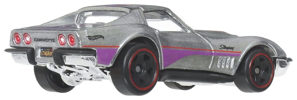 Hot Wheels Silver Series Die Cast Vehicle 6 Pack 1/64 ZAMAC Mattel
