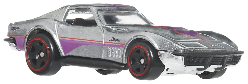 Hot Wheels Silver Series Die Cast Vehicle 6 Pack 1/64 ZAMAC Mattel