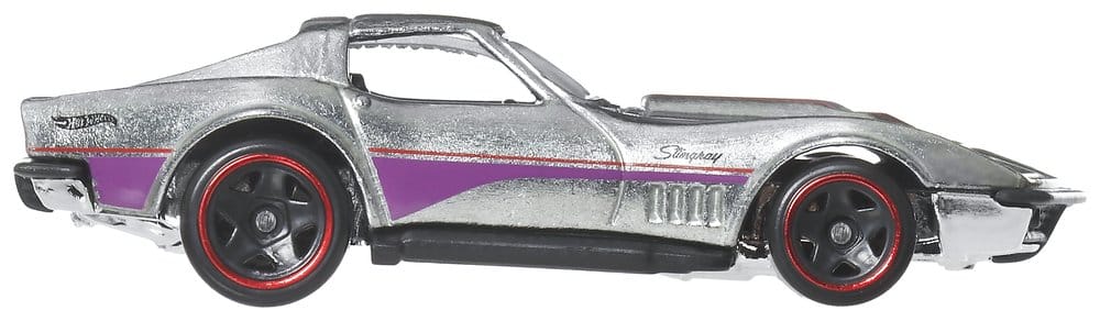 Hot Wheels Silver Series Die Cast Vehicle 6 Pack 1/64 ZAMAC Mattel