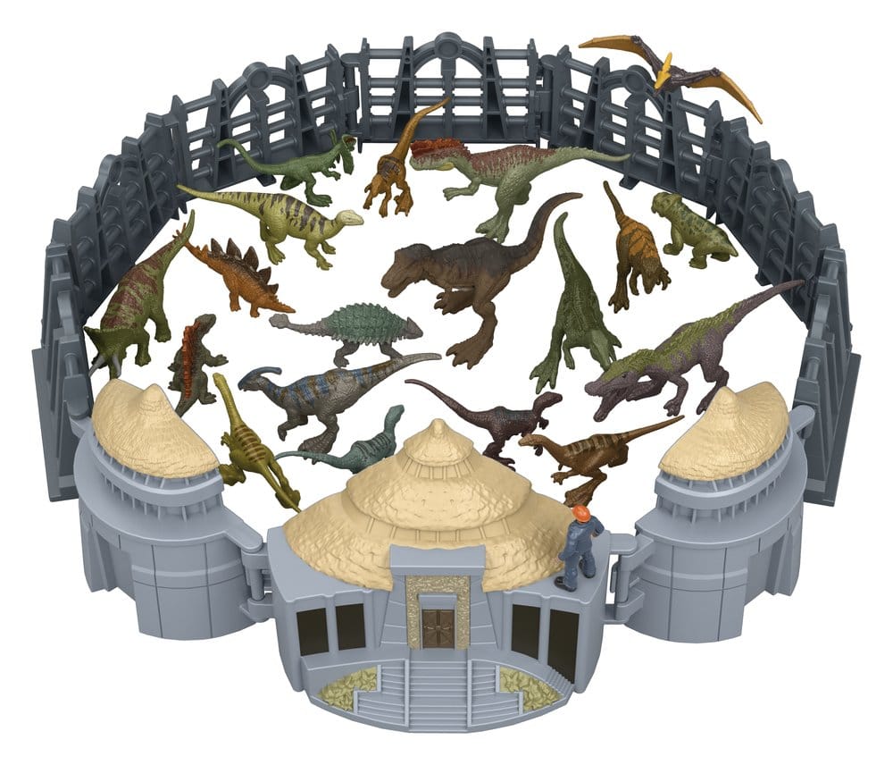 Jurassic Park Minis Advent Calendar Island Visitor Mattel