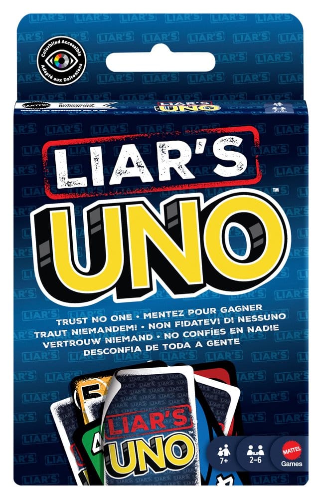 Liar's UNO Card Game Mattel