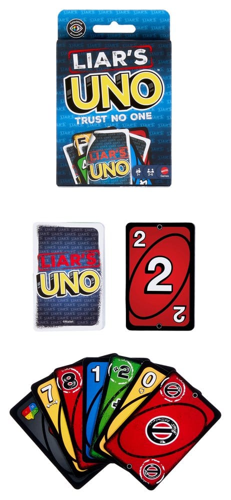 Liar's UNO Card Game Mattel
