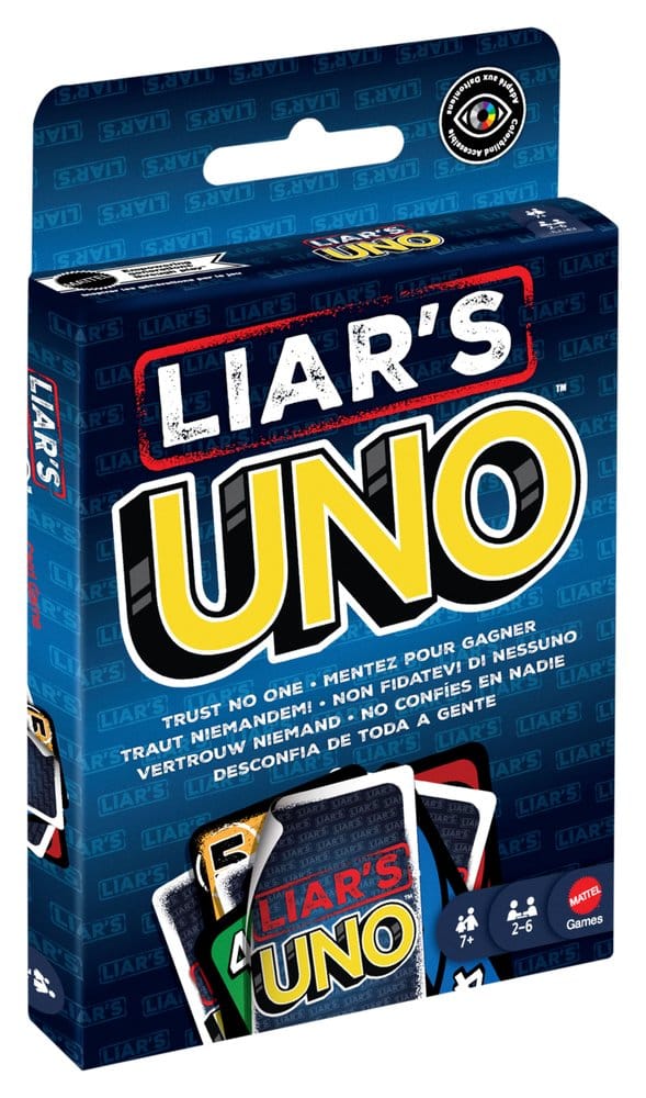 Liar's UNO Card Game Mattel